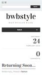 Mobile Screenshot of bwbstyle.com