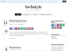 Tablet Screenshot of bwbstyle.com